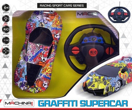 Trendy מכונית על שלט 1:14 Graffity Supercar מבית Machina