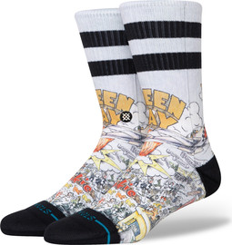 STANCE גרביים גבוהות Basket Case Crew Medium Cushion