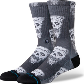 STANCE גרביים גבוהות Pizza Face Crew Medium Cushion