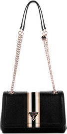 GUESS תיק Guess Noelle Convertible Xbody Flap נשים - גס - Black