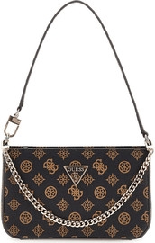 GUESS תיק Guess Noelle Mini Top Zip Shoulder נשים