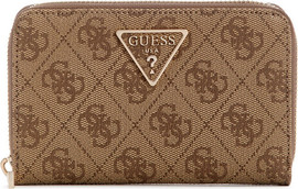 GUESS ארנק Guess Laurel Ii Slg Med Zip Around נשים - גס - Brown