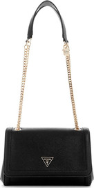 GUESS תיק Guess Noelle Ii Cnvrtble Xbody Flap נשים - גס - Black