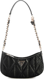 GUESS תיק Guess Aldina Top Zip Shoulder Bag נשים