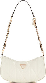 GUESS תיק Guess Aldina Top Zip Shoulder Bag נשים