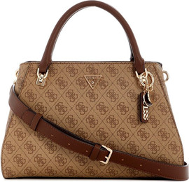 GUESS תיק Guess Noelle Ii Luxury Satchel נשים - גס - Brown
