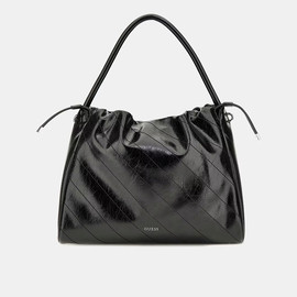 GUESS תיק Guess Amys Drawstring Tote נשים - גס - Black