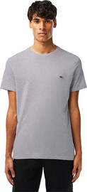 LACOSTE טי שירט Lacoste לגברים צווארון עגול