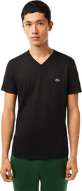 LACOSTE טי שירט Lacoste לגברים צווארון וי