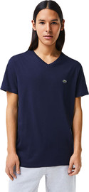 LACOSTE טי שירט Lacoste לגברים צווארון וי