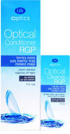 לייף לייף ערכה לטיפול בעדשות קשות OPTICAL RGP