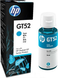HP בקבוק דיו כחול מקורי HP GT52 M0H54AE (8,000 דפים)