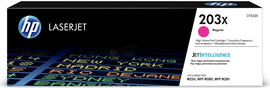 HP טונר מג'נטה מקורי HP אייץ' פי 203X CF543X