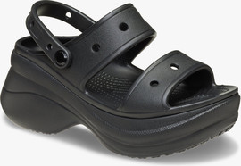 Crocs Crocs Women's Classic Bae Sandal - סנדלי פלטפורמה ביי קרוקס לנשים בצבע שחור
