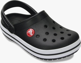 Crocs Crocs Crocband Clog K - כפכפי קרוקבנד קרוקס לילדים בצבע שחור