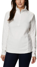 Columbia חולצת מיקרו-פליס לנשים Glacial 4 Half Zip sea salt