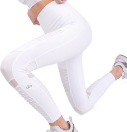 Alo Yoga טייץ 7/8 Alo Yoga לנשים דגם High-Waist Moto