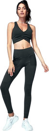 Alo Yoga טייץ Alo Yoga לנשים דגם High-Waist Cargo