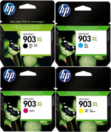 HP סט ראשי דיו מקוריים HP 903XL (825 דפים)