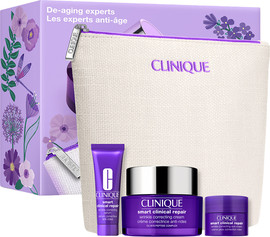 CLINIQUE SMART סט קרם טיפולי + סרום טיפולי + קרם עיניים