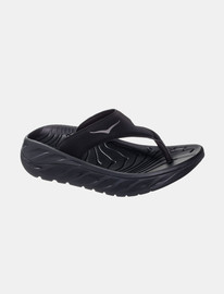 Hoka Hoka Ora Recovery Flip - כפכפי אצבע לנשים אורה הוקה איכותיים בצבע שחור