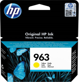 HP ראש דיו צהוב מקורי HP אייץ' פי 3JA25AE 963