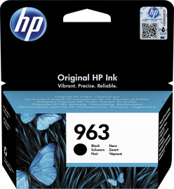 HP ראש דיו שחור מקורי HP אייץ' פי 3JA26AE 963