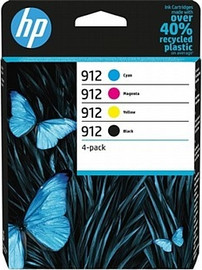 HP סט ראשי דיו מקורי 912 HP