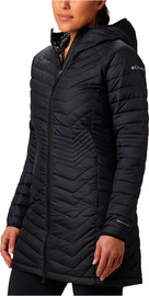 Columbia מעיל מבודד במידות גדולות לנשים POWDER LITE MID black