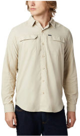 Columbia SILVER RIDGE2.0 LS fossil חולצת טיולים