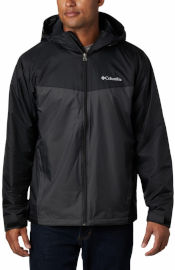 Columbia מעיל רוח מבודד לגברים Glennaker Lined black/shark