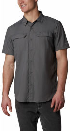 Columbia SILVER RIDGE 2 SS city grey S חולצה