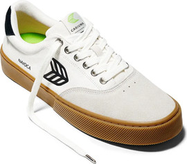 CARIUMA Cariuma NAIOCA PRO Gum Vintage White Suede Off-White Canvas 511707W20 נעלי אופנה