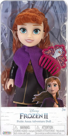 Jakks Pacific בובת דיסני Frozen Anna בובת משחק קטנה