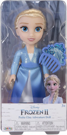 Jakks Pacific בובת אלזה קפואה דיסני משחק קטנות עם מסרק
