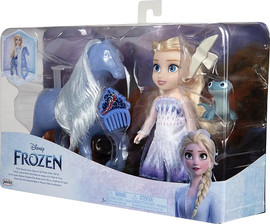 Jakks Pacific מארז מתנה בובת אלזה וסוס המים נוק 15 סמ – דיסני לשבור את הקרח 2
