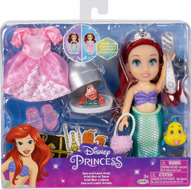 Jakks Pacific בובת מיני אריאל נסיכת דיסני