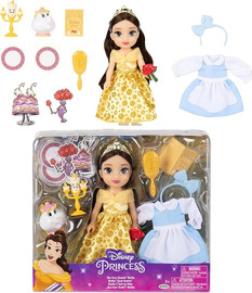 Jakks Pacific בובת בל מיני נסיכת דיסני כולל אביזרים