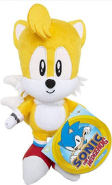 Jakks Pacific בובת פרווה טיילס 23 סמ - Tails Classic Sonic Plush 9 inch
