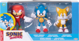 Jakks Pacific מארז 3 דמויות סוניק הקיפוד – קולקציית הגיבורים