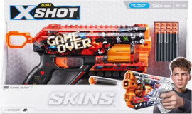 X Shot רובה חצים XSHOT SKINS דגם GAME OVER