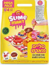 דיאמנט מארז ענק ערכת יצירת מאפים וקינוחים סליים Zuru Slime Mart