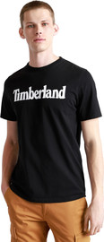 TIMBERLAND טי שירט שרוול קצר Timberland לגברים דגם Kennebec Linear