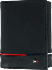 TOMMY HILFIGER LEIF RFID נפתח לשלוש דגם TOMMY HILFIGER ארנק ספר לגבר מבית