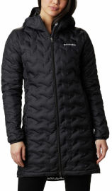 Columbia מעיל פוך ארוך לנשים Delta Ridge Long Down W Black