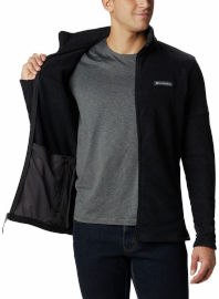 Columbia מעיל פליס Basin Trail 3 Full Zip Black