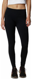 Columbia מכנסי טייטס ארוכים לנשים Columbia Lodge Tight black/white