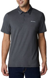 Columbia חולצת פולו לגברים Tech Trail Polo shark/blue