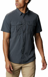 Columbia NEWTON RIDGE S/S shark S חולצה