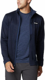 Columbia סוודר פליס לגברים Sweater Weather Full Zip c_navy